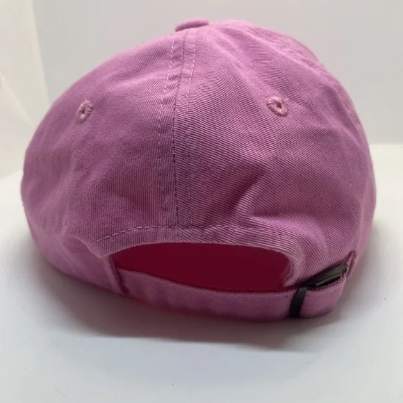 Magnolia Lane Womens Masters Golf 100% Cotton Cap Hat Adjustable Pink‎ - Picture 4 of 7